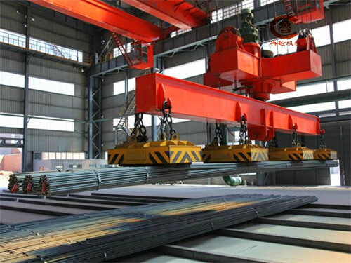 吊運(yùn)捆扎棒材用起重電磁鐵 吊運(yùn)捆扎棒材用起重電磁鐵