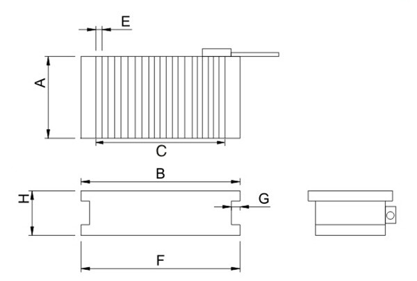銑刨用強(qiáng)力電磁吸盤原理