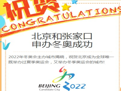 北京申奧成功
