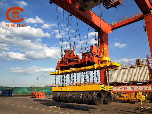 起重電磁鐵吊高速線材 起重電磁鐵吊高速線材