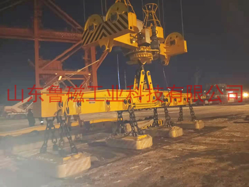 起重電磁鐵吊運(yùn)中厚鋼板成功案例