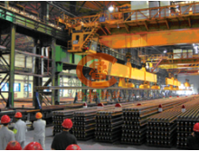 吊運重軌型鋼用起重電磁鐵