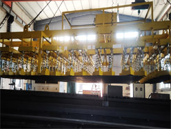 吊運(yùn)薄鋼板用99T臺(tái)電永磁起重器